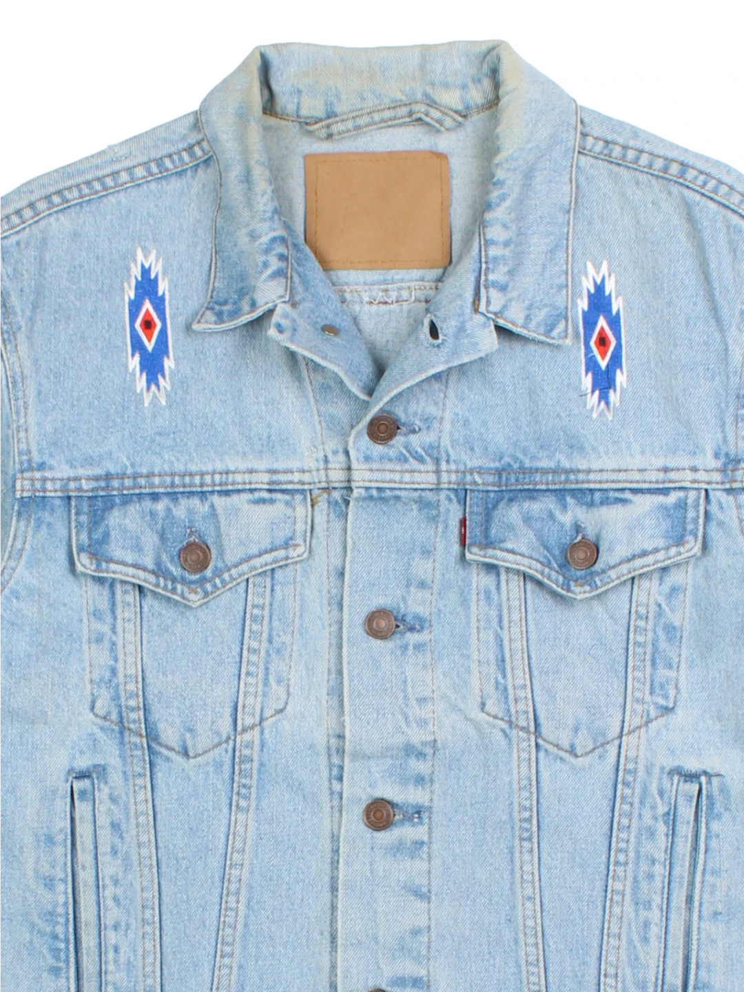 Levi Strauss Blue Denim Trucker Jacket (Size M)