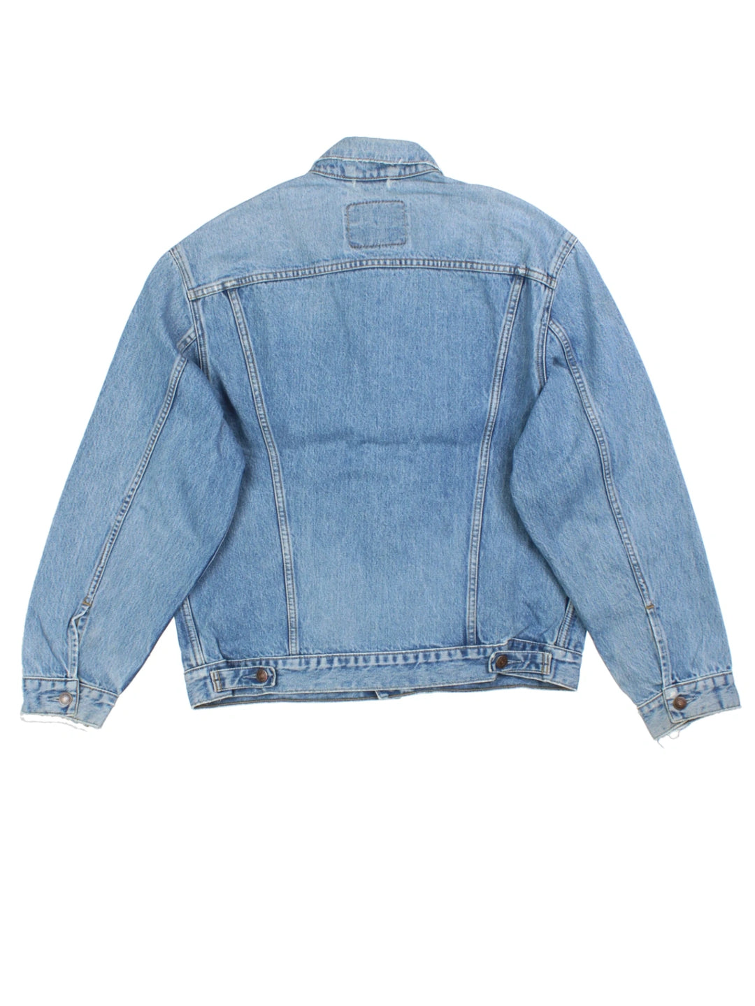 Levi Strauss Blue Denim Trucker Jacket (Size L)