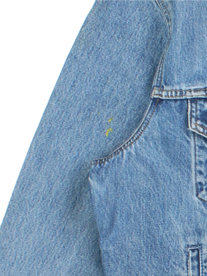 Levi Strauss Blue Denim Trucker Jacket (Size L)