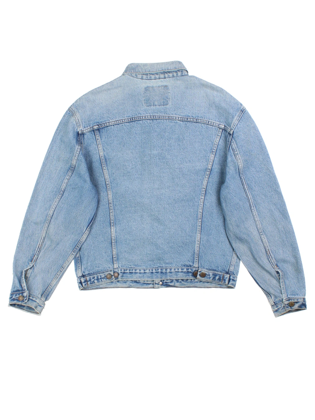 Levi Strauss Blue Denim Trucker Jacket (Size L)