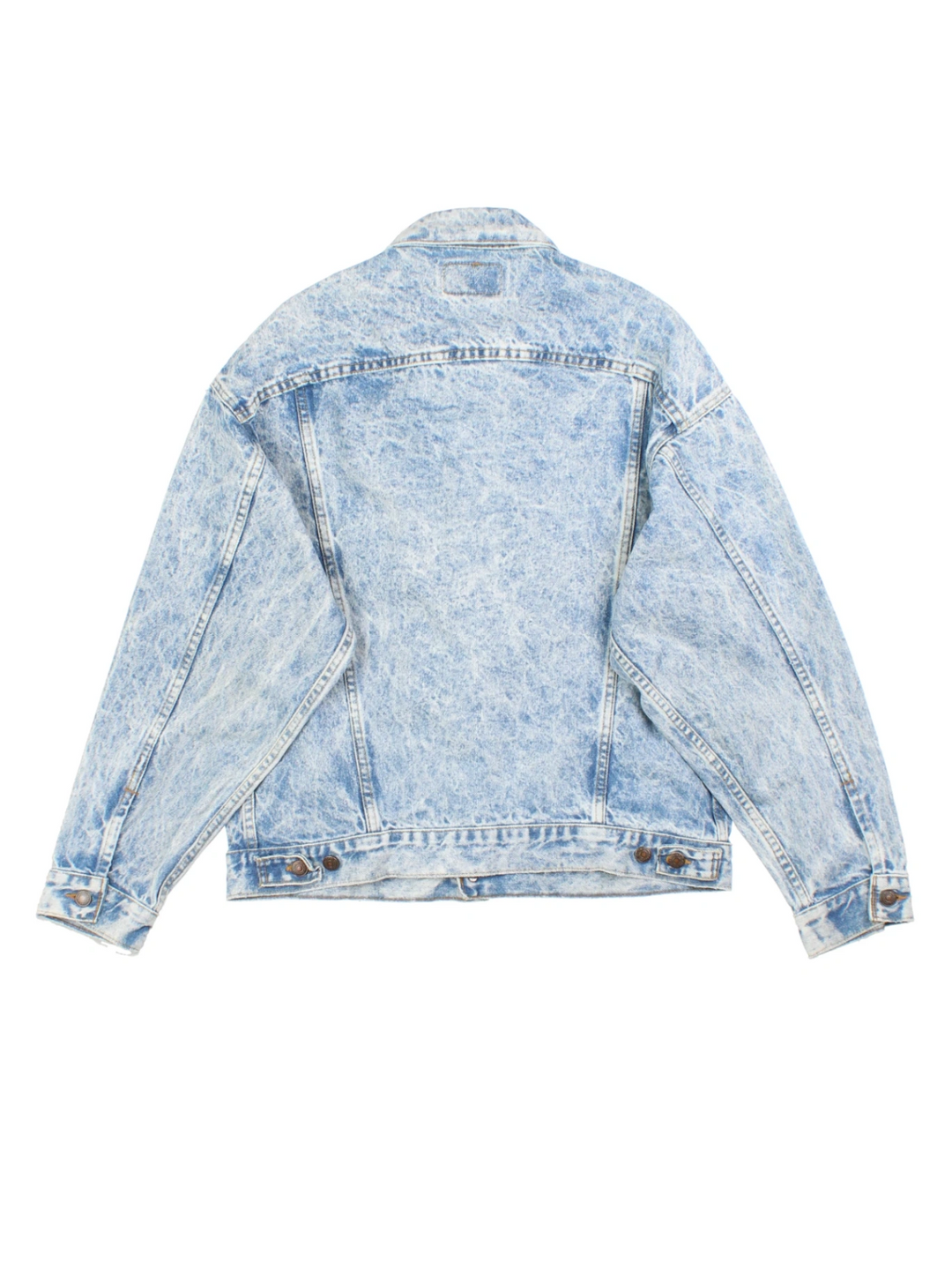 Levi Strauss Blue Denim Trucker Jacket (Size L)