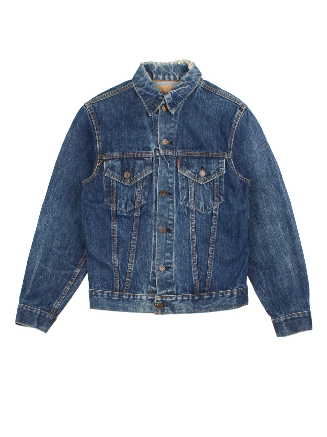 Levi Strauss Blue Denim Trucker Jacket (Size XS)