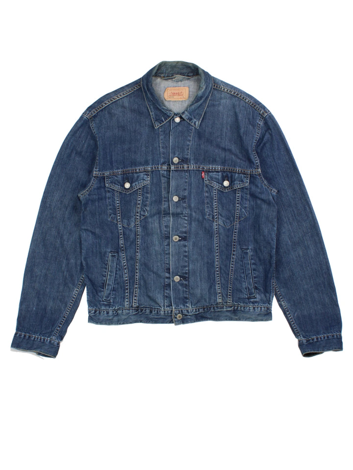 Levi Strauss Blue Denim Jacket (Size XL)