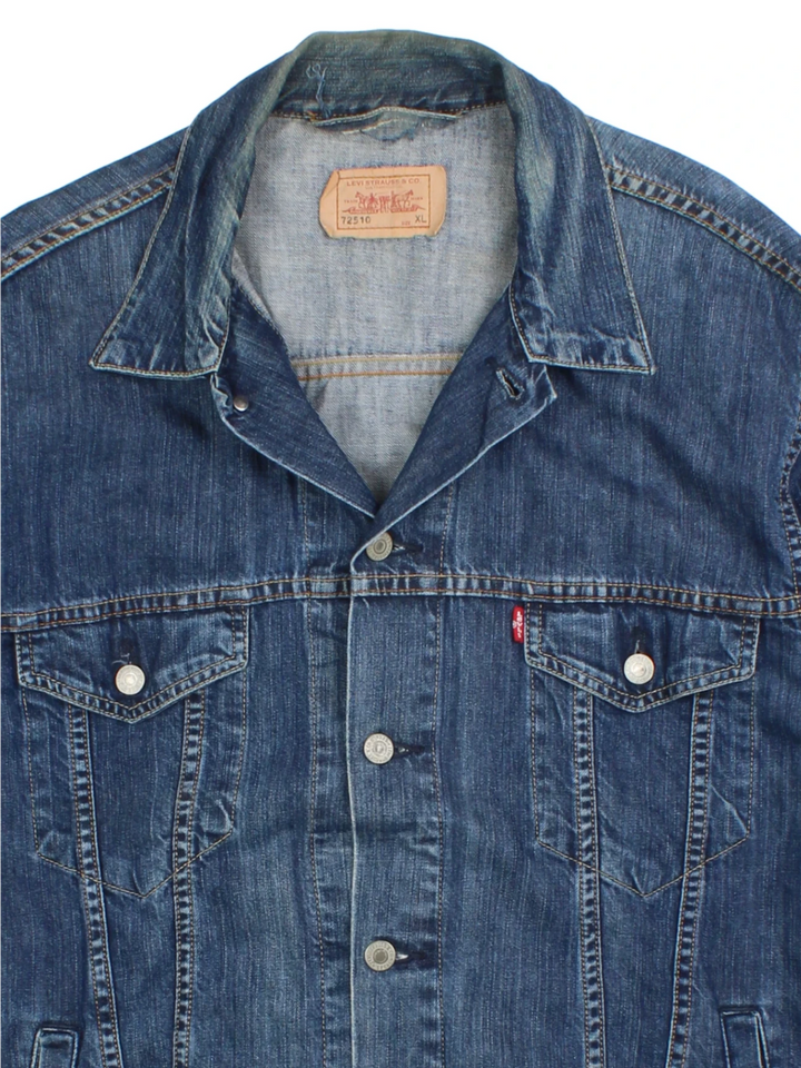 Levi Strauss Blue Denim Jacket (Size XL)