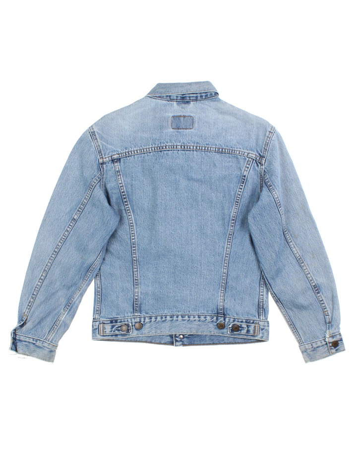 Levi Strauss Blue Denim Trucker Jacket (Size S)
