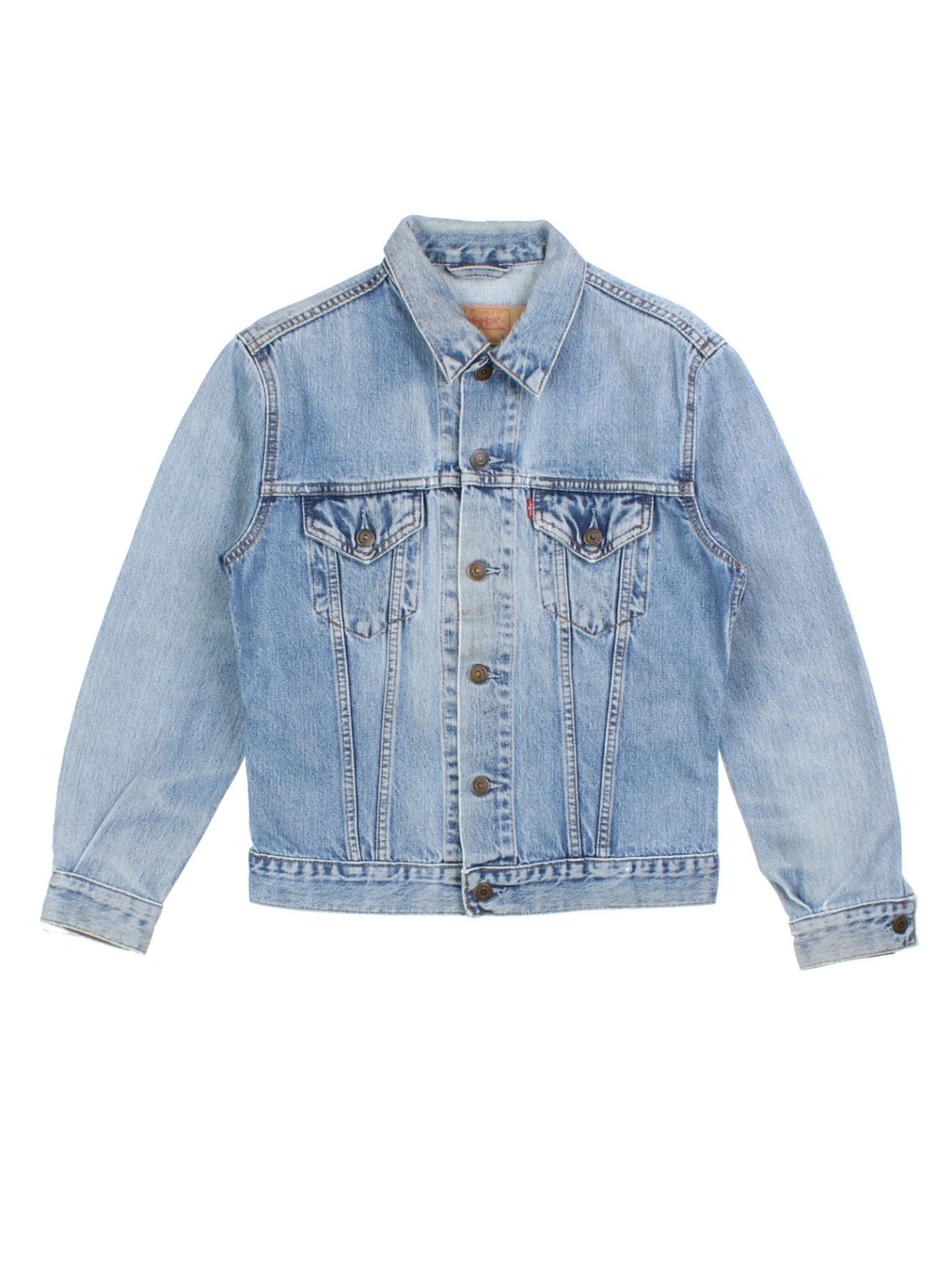Levi Strauss Blue Denim Trucker Jacket (Size S)