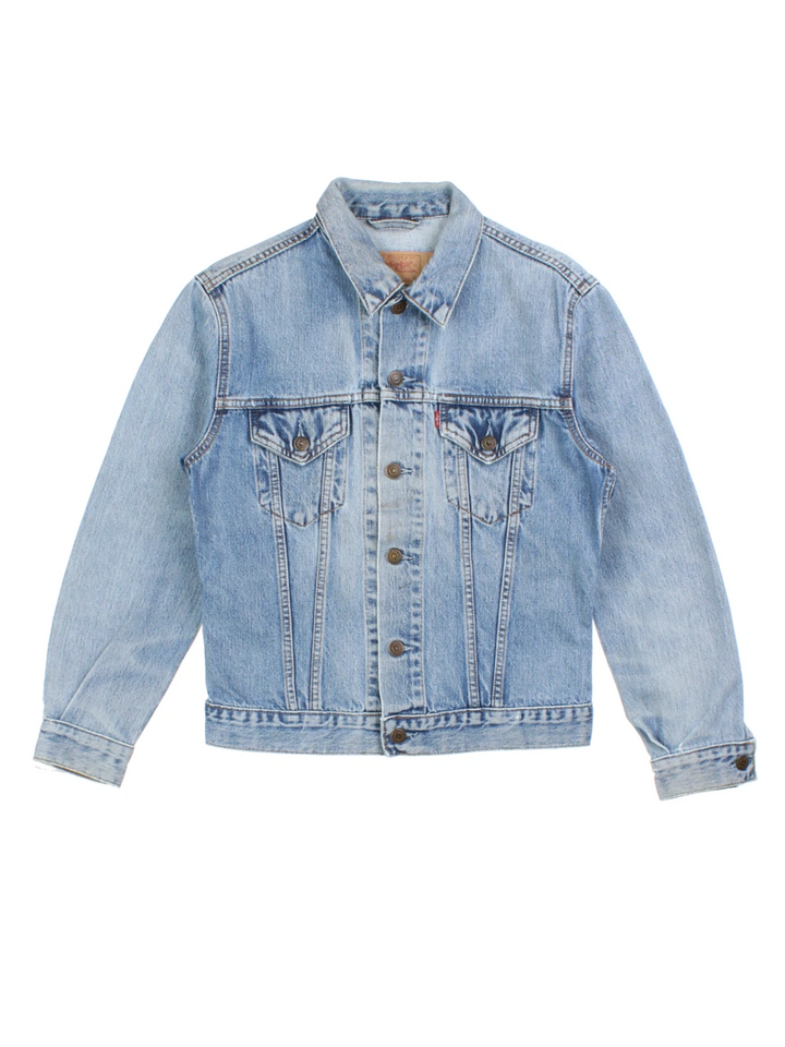 Levi Strauss Blue Denim Trucker Jacket (Size S)