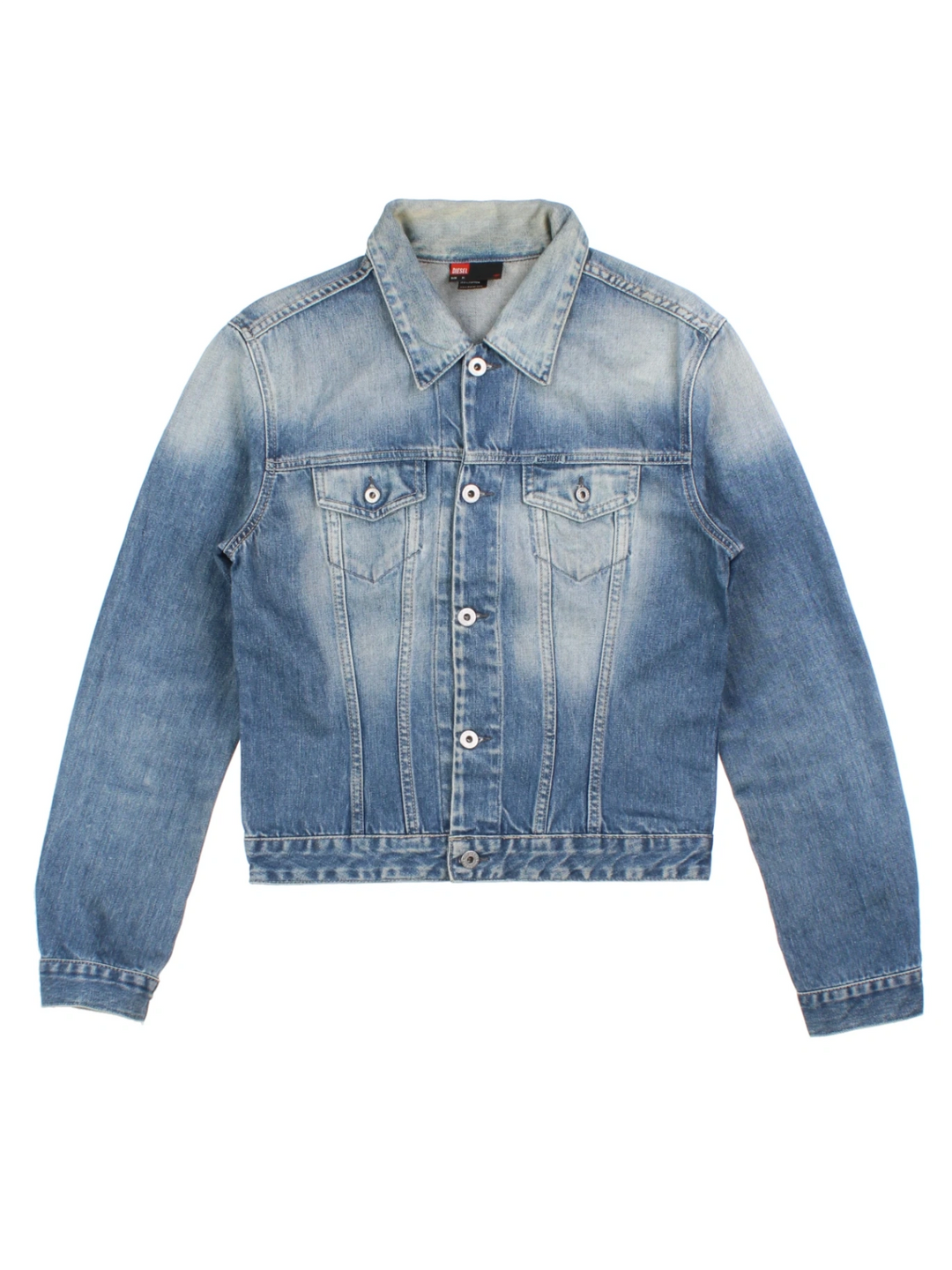 Y2K Diesel Blue Denim Jacket (Size M)