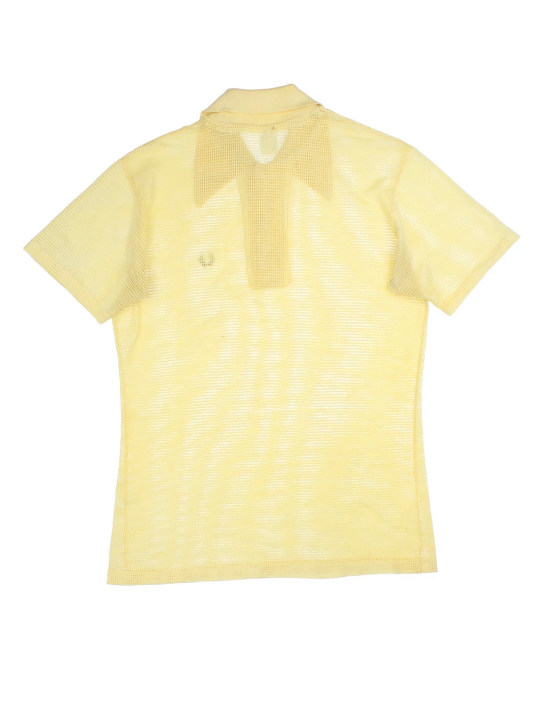 70's Fred Perry Mesh Polo Shirt (Size S)