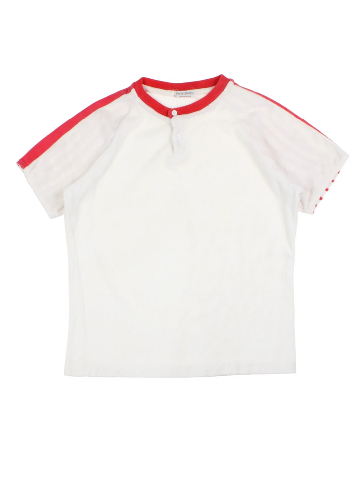 80's Yves Saint Laurent Terry T-Shirts (Size M)