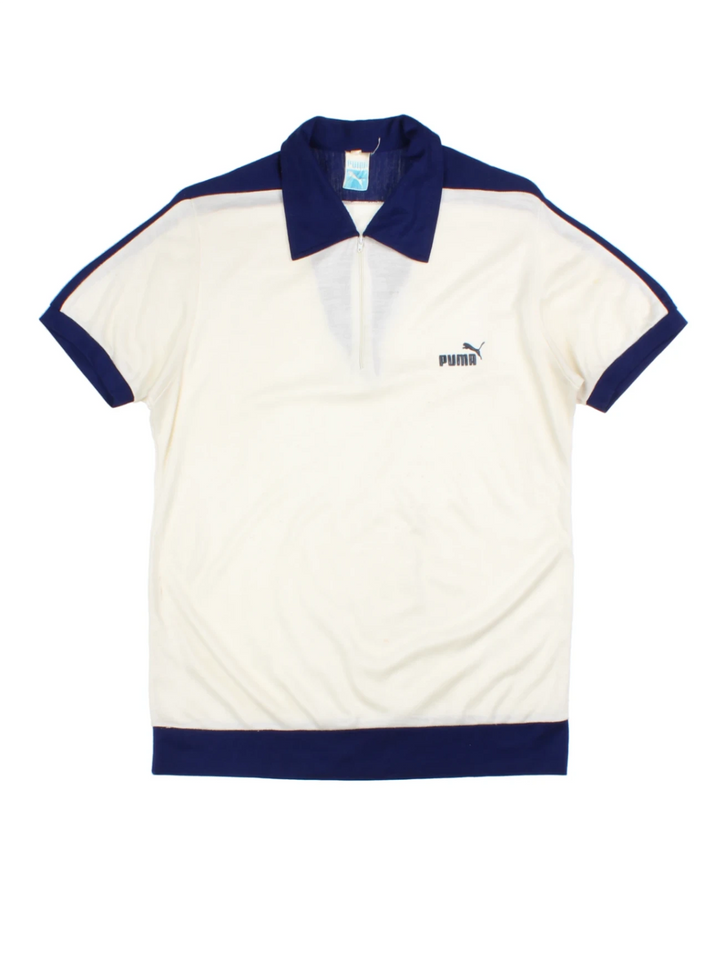 80's Puma Polo Shirt (Size M)