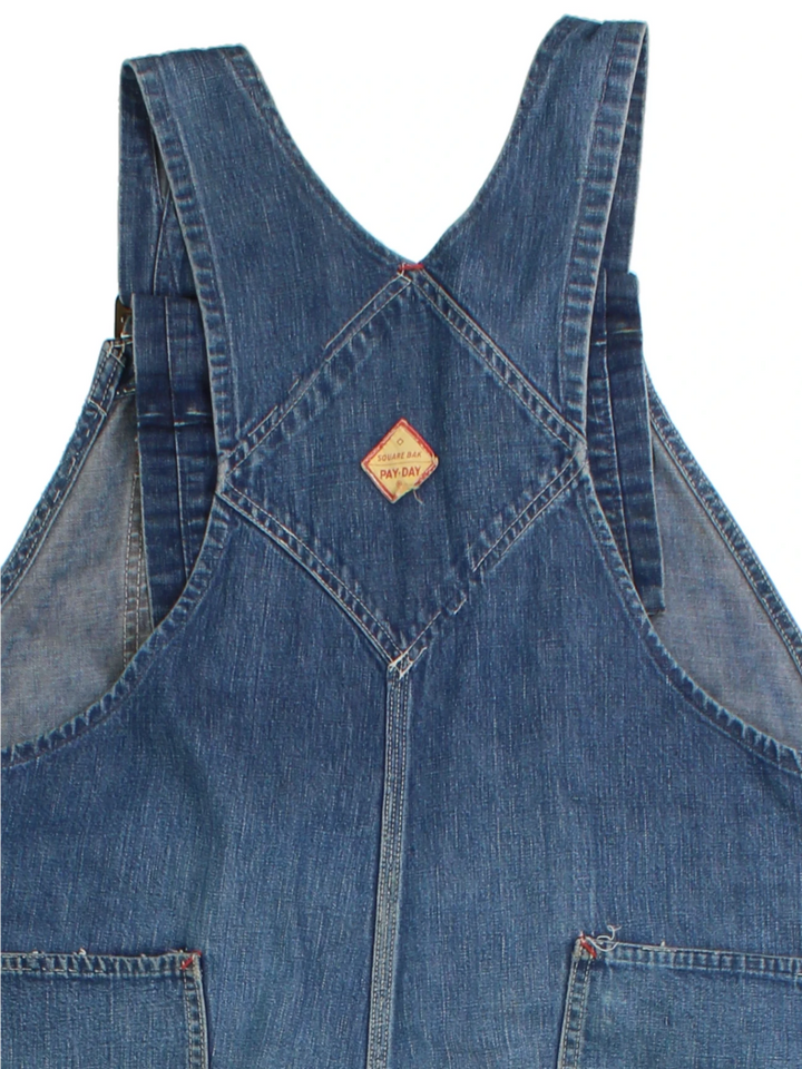 Vintage Denim Dungarees (Size XXL)