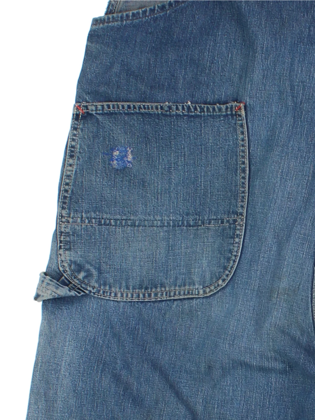 Vintage Denim Dungarees (Size XXL)