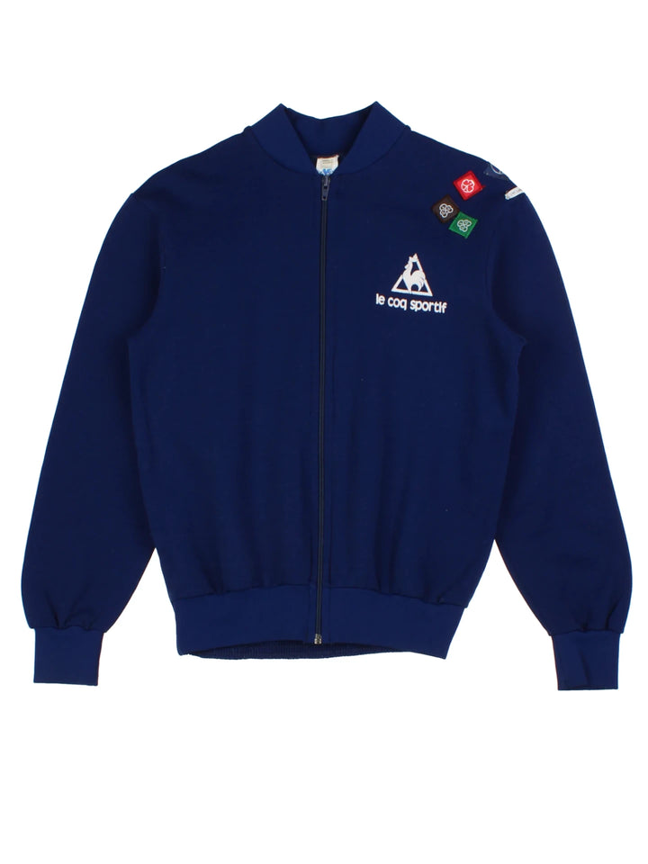 80'S Le Coq Sportif Girl Guides Tracksuit Top (Size M)