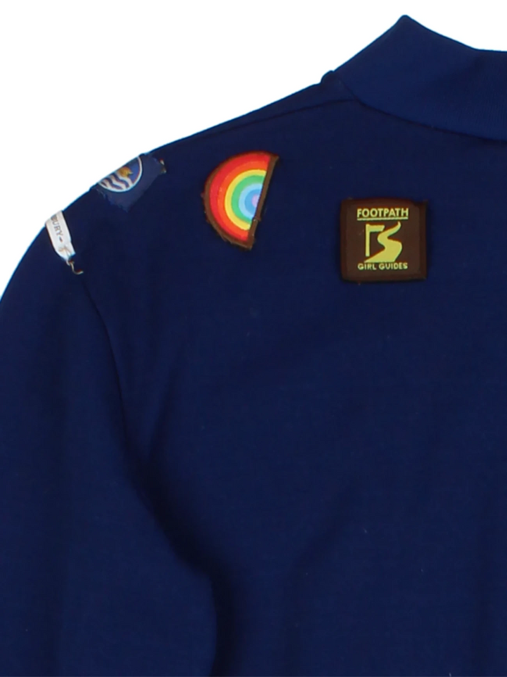 80'S Le Coq Sportif Girl Guides Tracksuit Top (Size M)