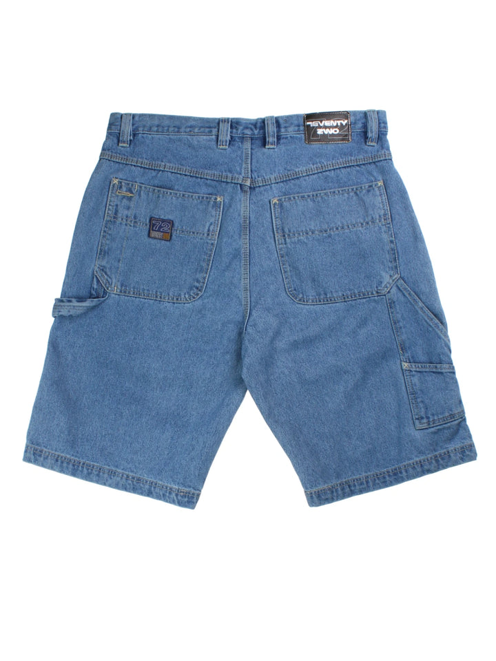 00's Seventy Two Denim Cargo Shorts (Size XXL)