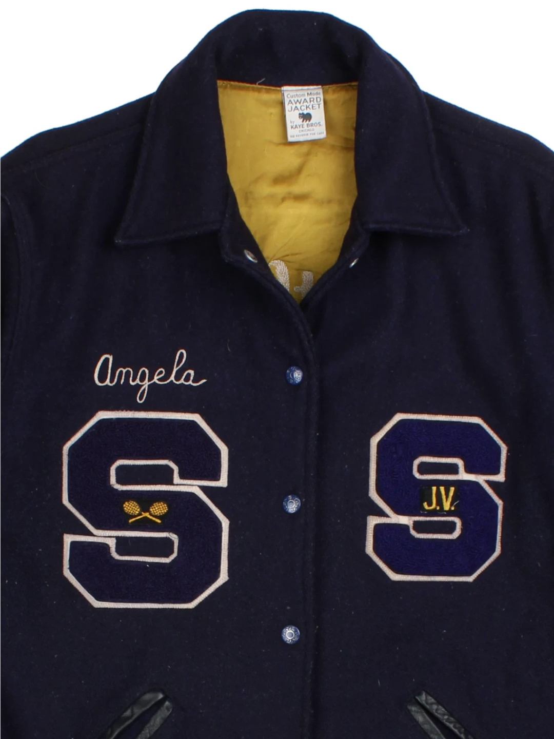 60's Kaye Bros Varsity Letterman Jacket (Size L)