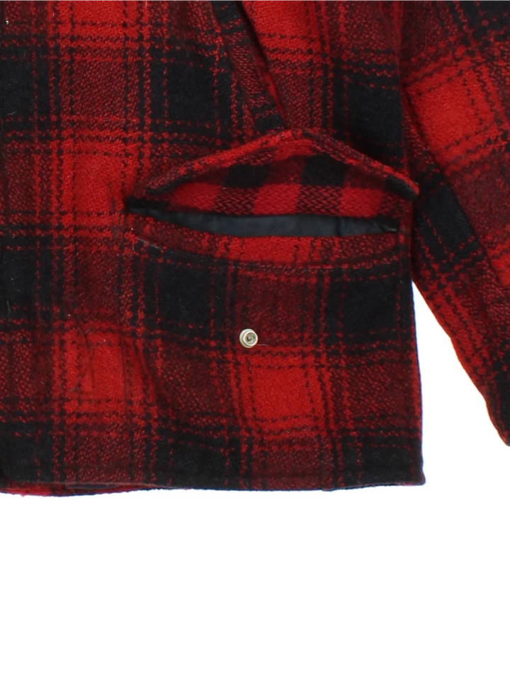 60's Plaid Hunting Jacket (Size L)