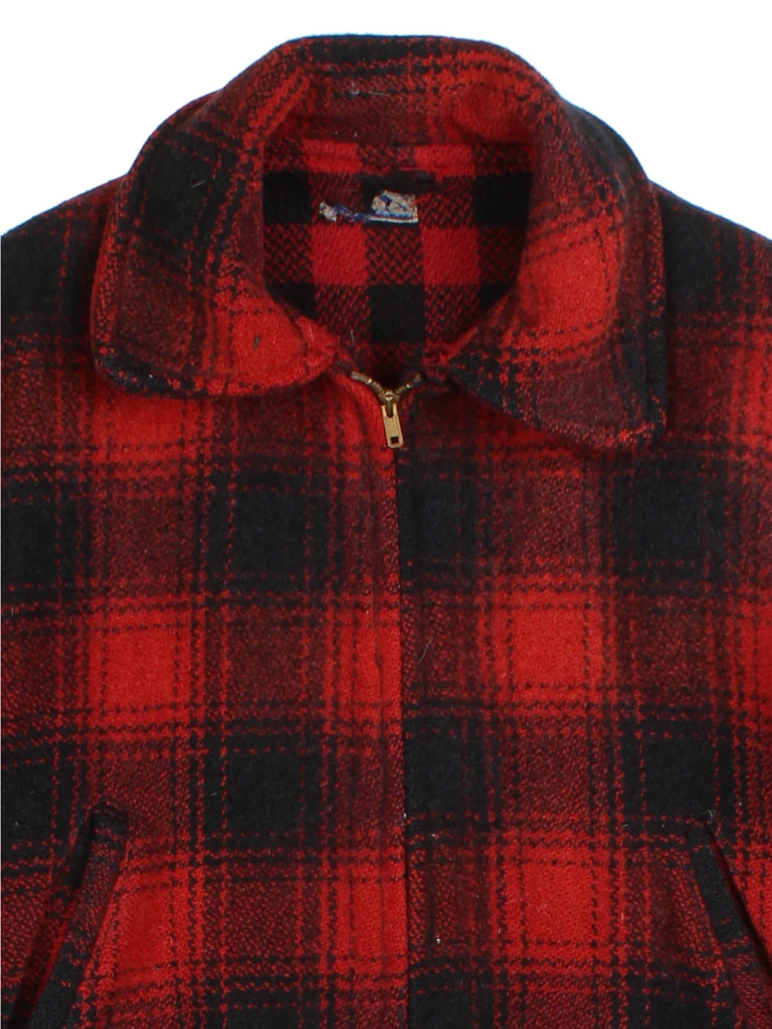 60's Plaid Hunting Jacket (Size L)