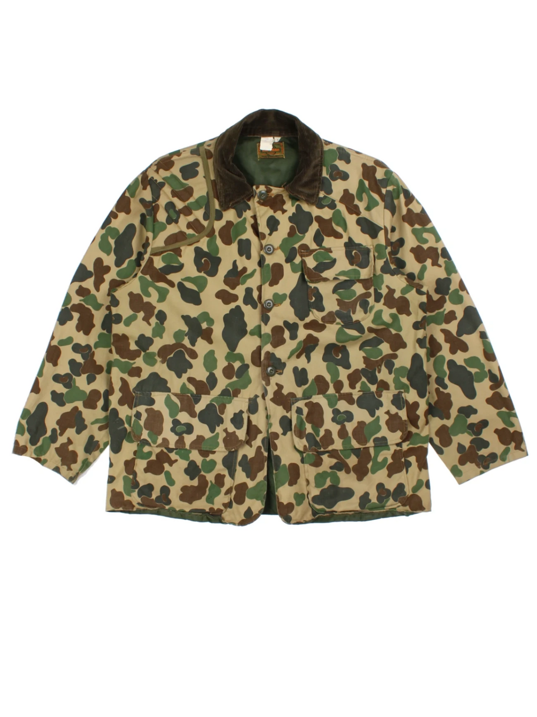 70's SAFTBAK Camouflage Field Jacket (Size XL)