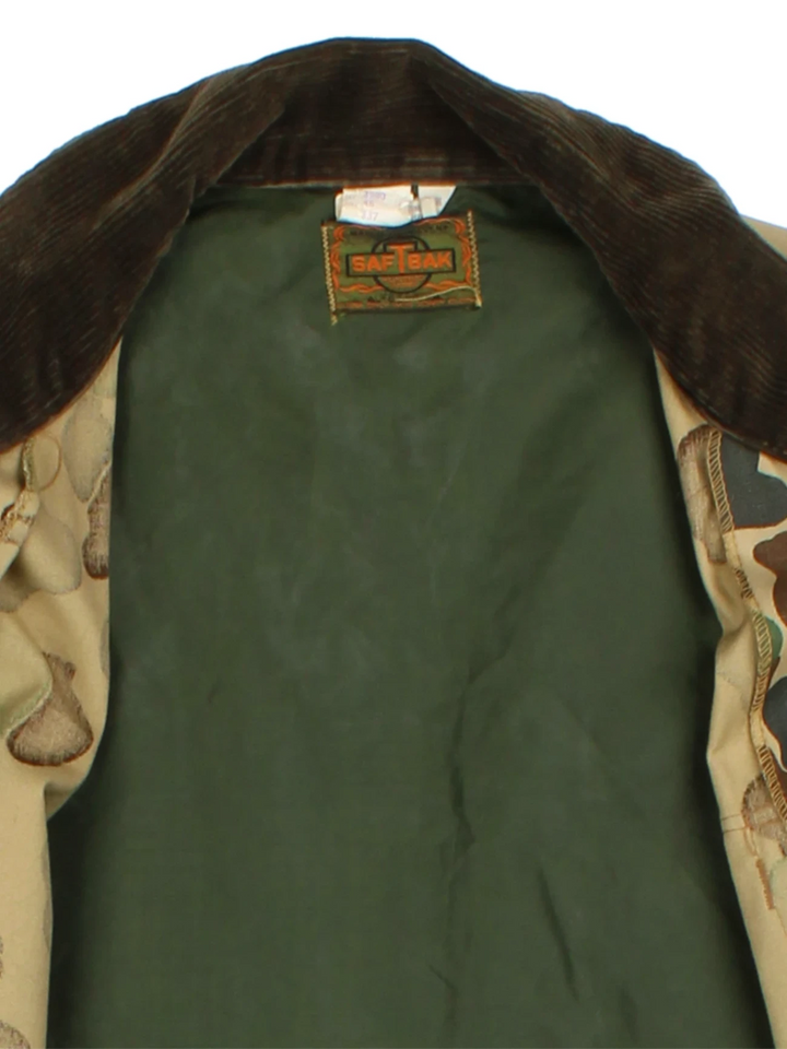 70's SAFTBAK Camouflage Field Jacket (Size XL)