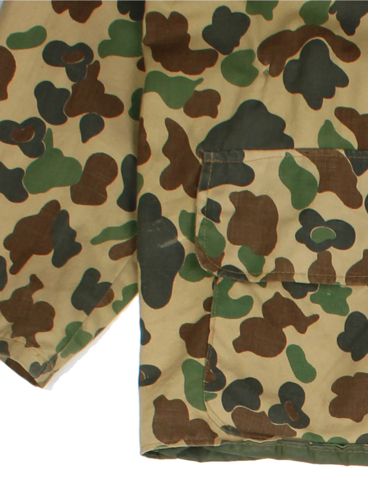70's SAFTBAK Camouflage Field Jacket (Size XL)