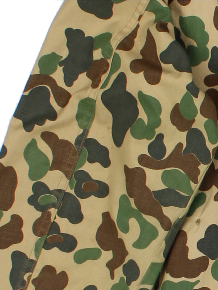 70's SAFTBAK Camouflage Field Jacket (Size XL)