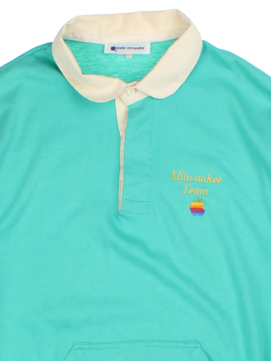 80's Apple Milwaukee Polo Shirt (Size L)