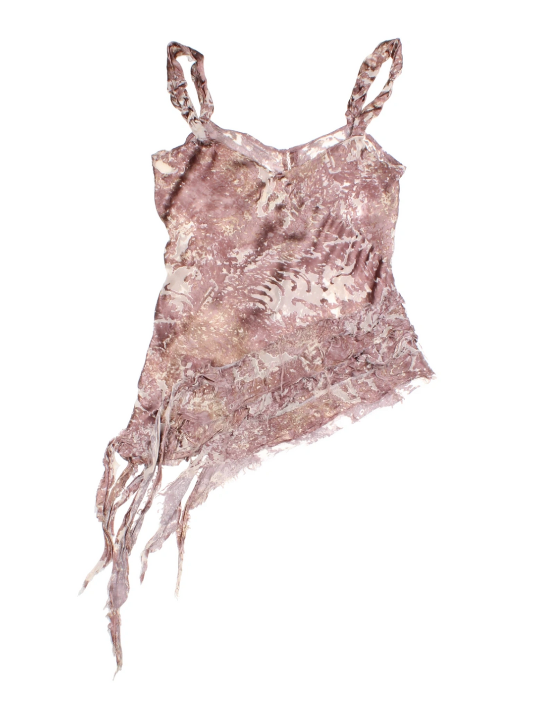 Y2K Karen Millen Asymmetrical Camisole Top (Size S)