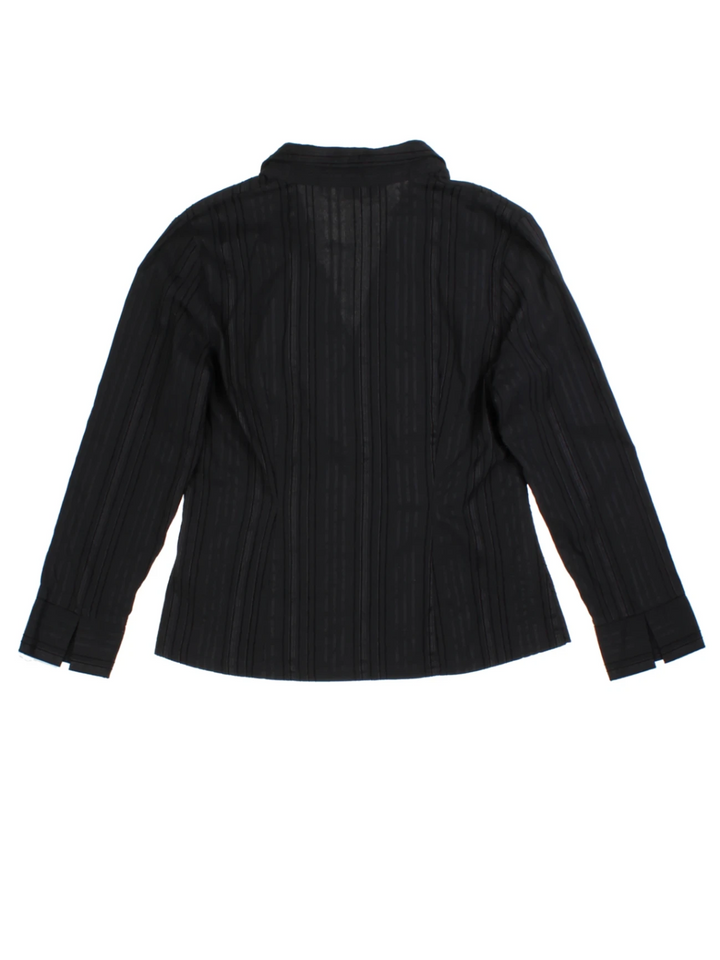 Y2K Pinstripe Shirt (Size L)