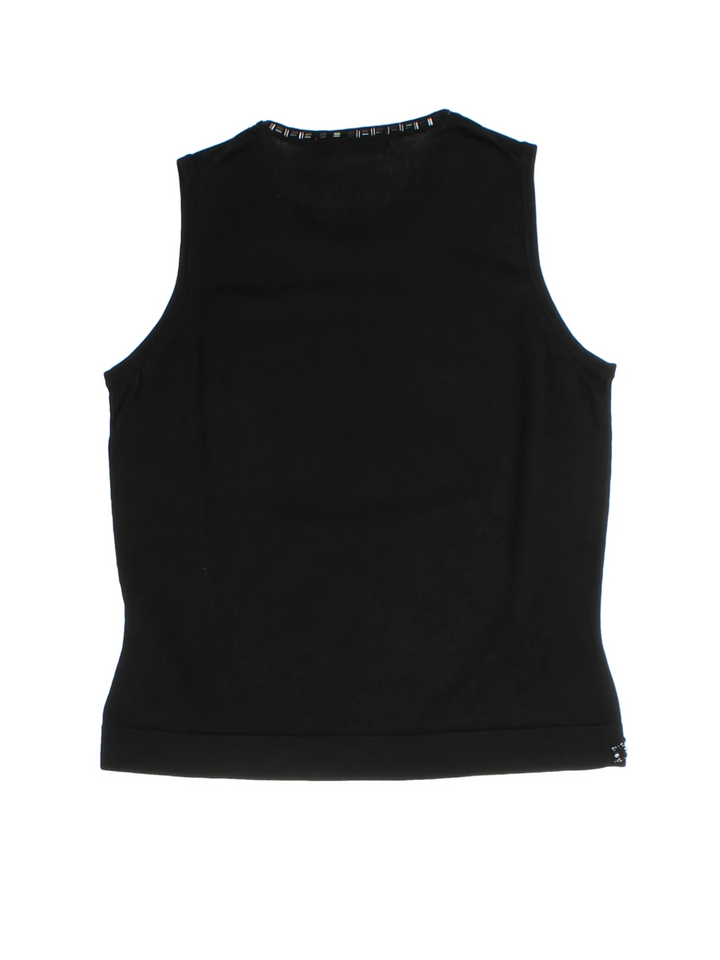 Y2K Beaded Vest (Size M)