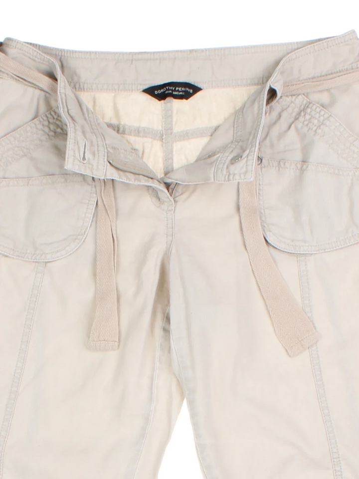 Y2K Cargo Capri Trousers (Size S)