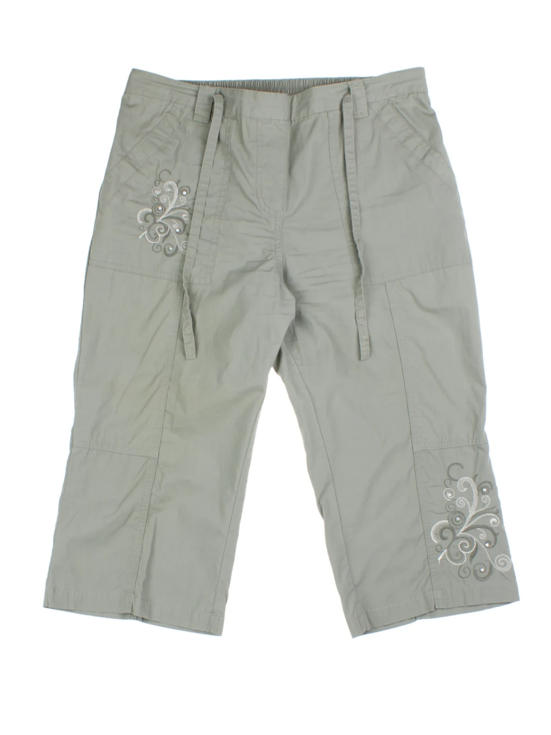 Y2K Capri Trousers (Size M)
