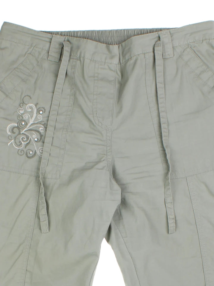 Y2K Capri Trousers (Size M)