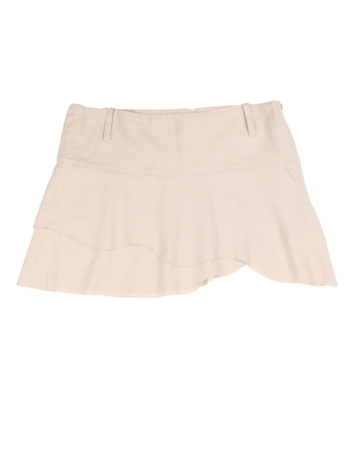 Y2K Layered Mini Skirt (Size XS)