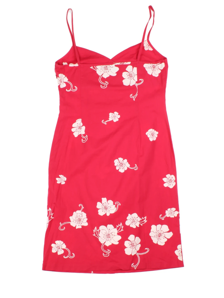 Y2K Principles Hawaiian Floral Midi Dress (Size S)