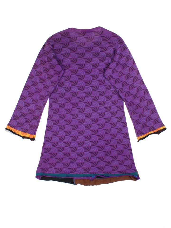 Y2K Bohemian Mini Dress (Size M)