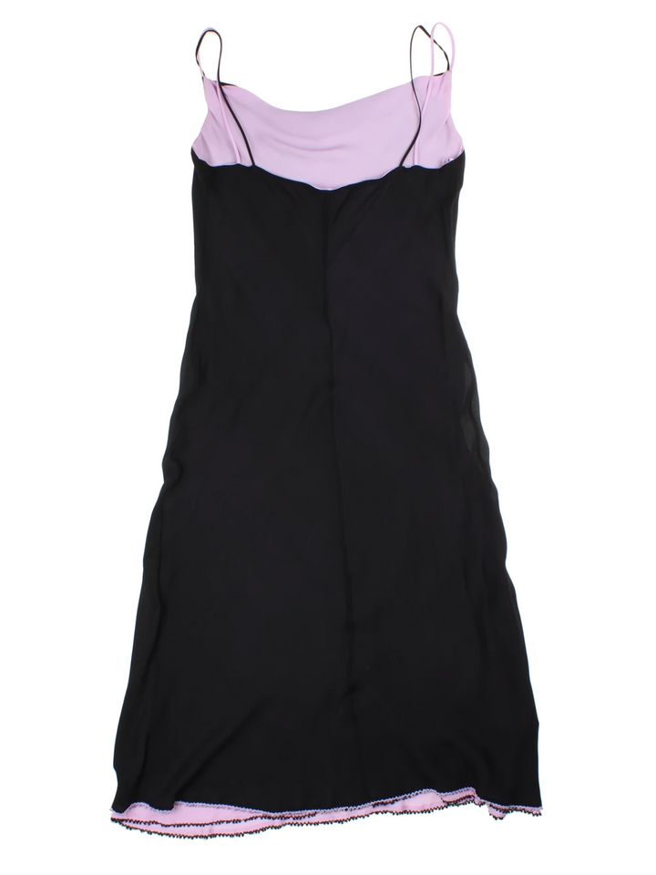 Y2K Reversible Midi Slip Dress (Size S)