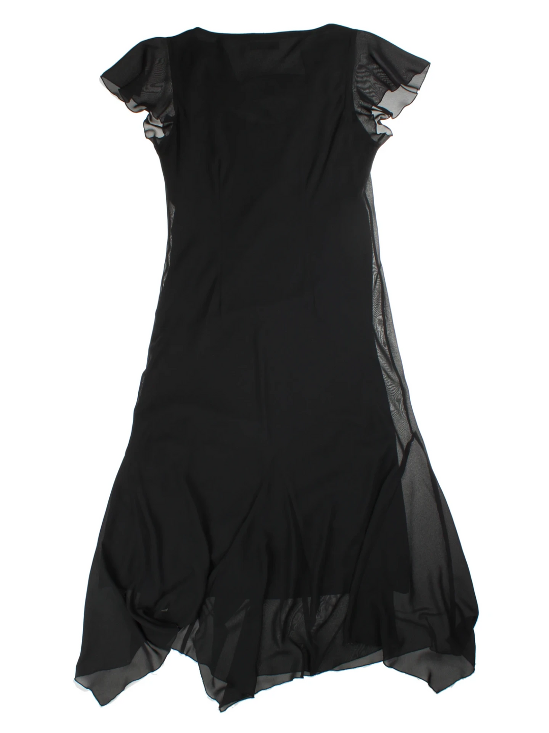 90's Cowl Neck Maxi Dress (Size M)