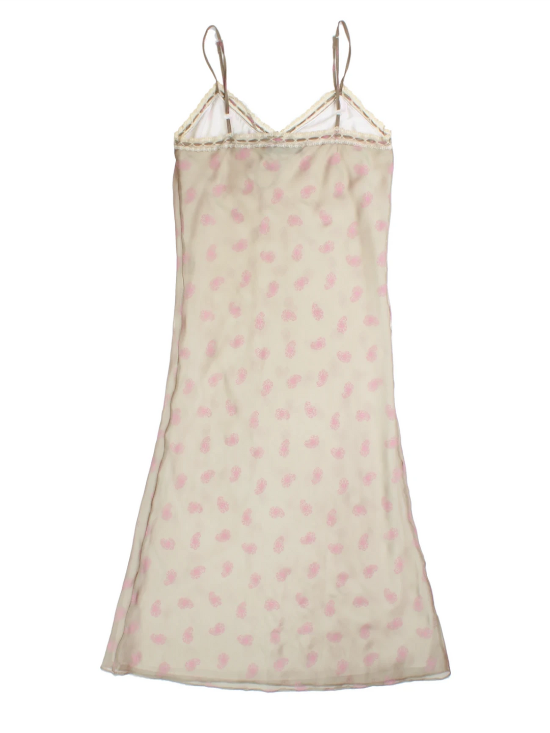 Y2K Paisley Midi Dress (Size S)