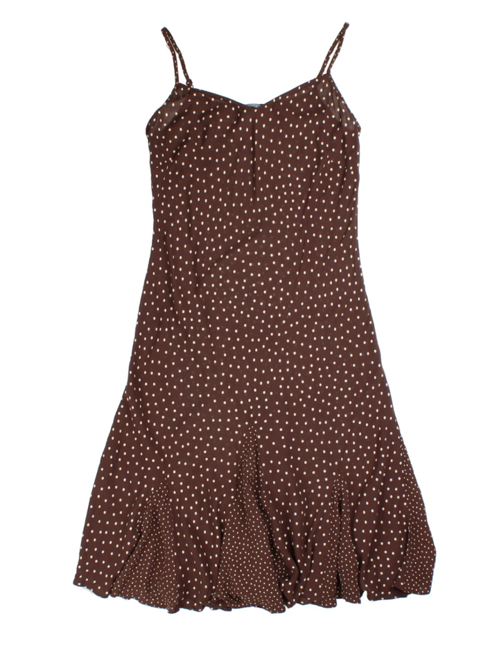 Y2K Per Una Polka Dot Midi Dress (Size L)