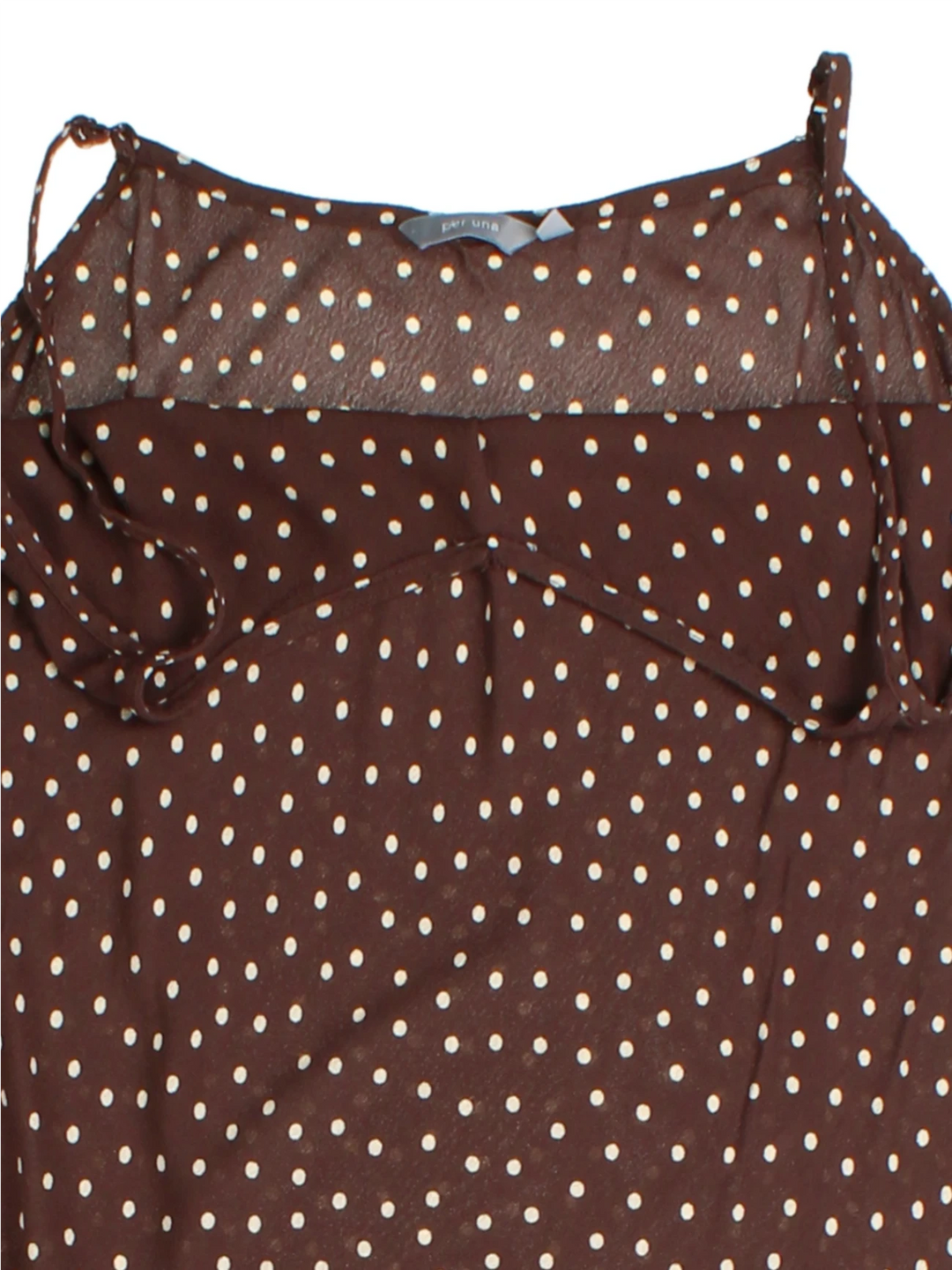 Y2K Per Una Polka Dot Midi Dress (Size L)
