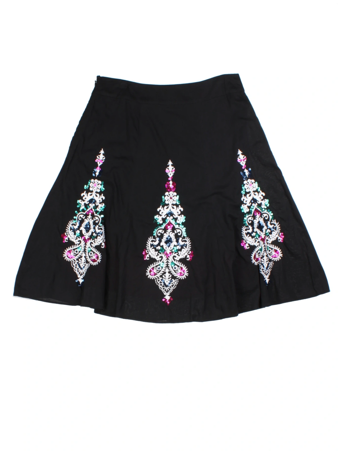 Y2K Embellished Midi Skirt (Size L)