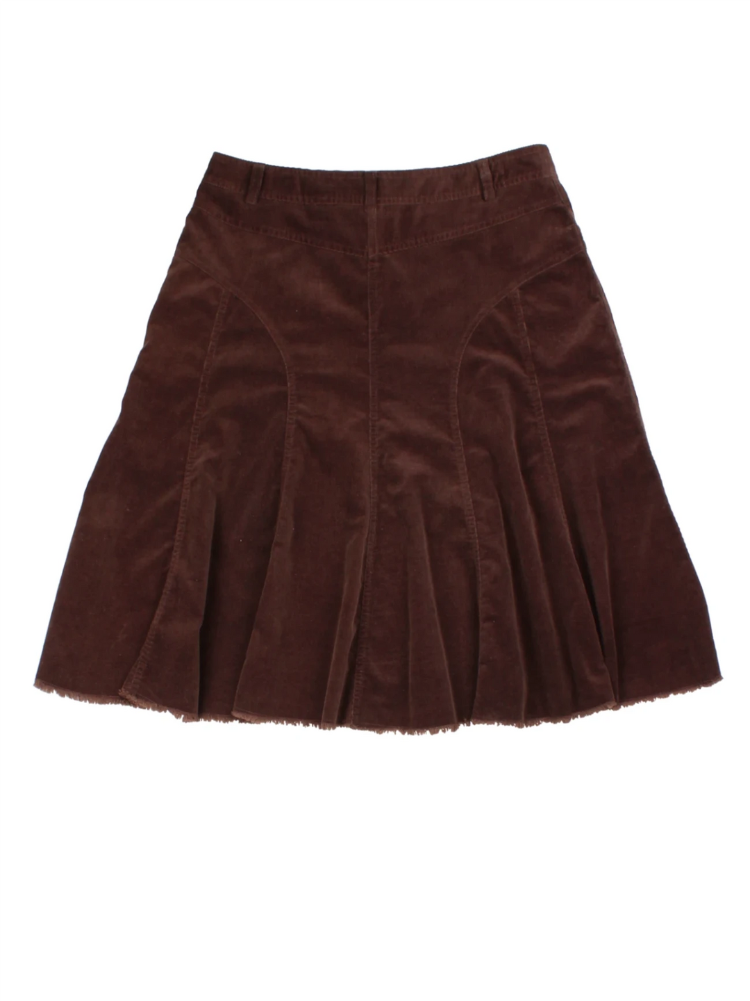 Y2K Corduroy Midi Skirt (Size M)