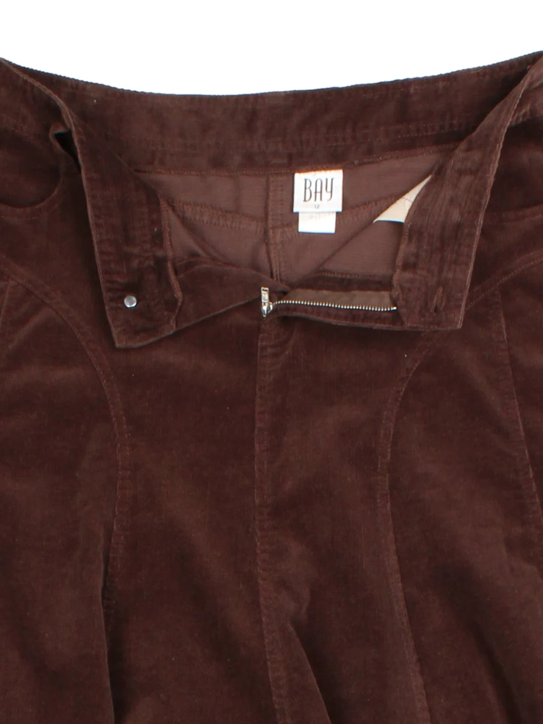 Y2K Corduroy Midi Skirt (Size M)