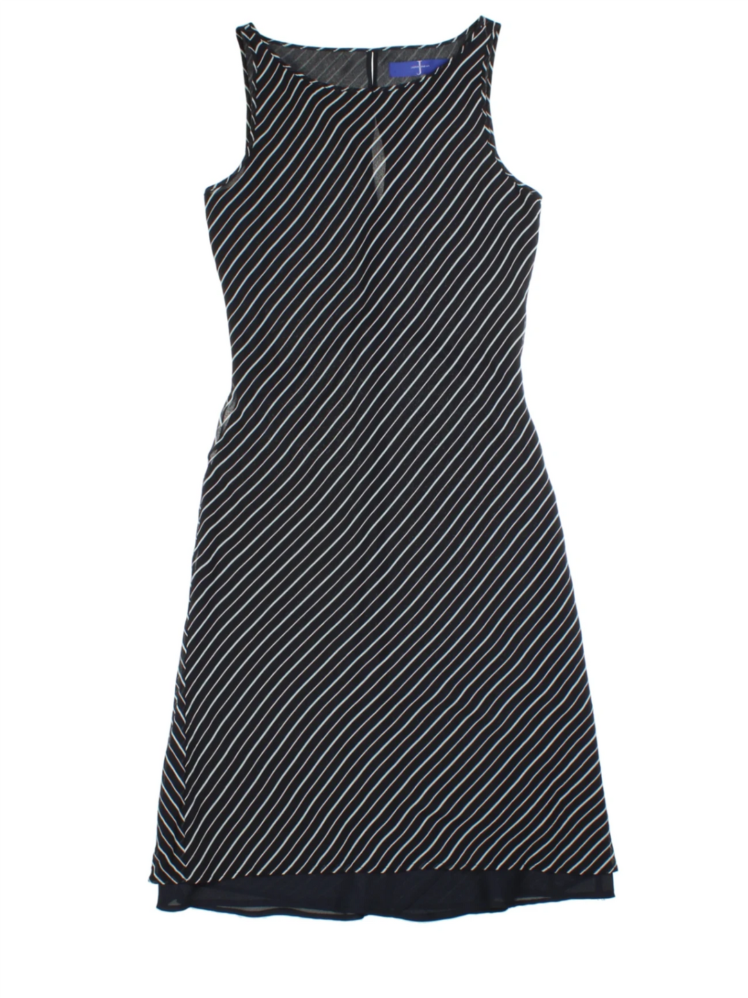 Y2K Jasper Conran Stripe Midi Dress (Size M)