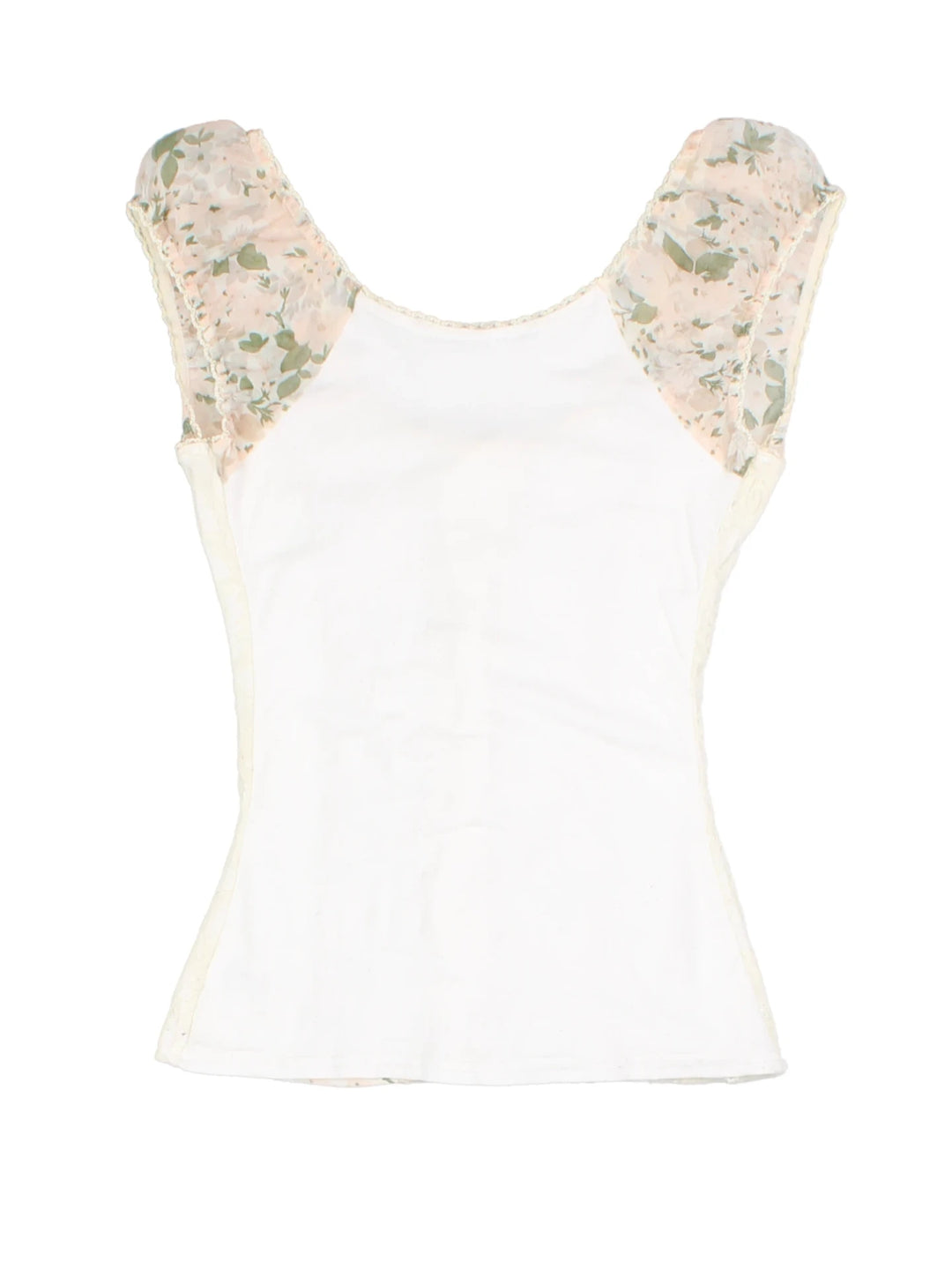 Y2K Jane Norman Floral Corset Top (Size M)
