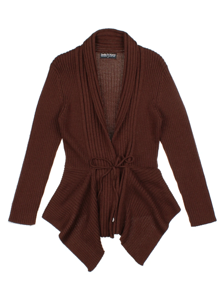 Y2K Knitted Wrap Cardigan (Size M)