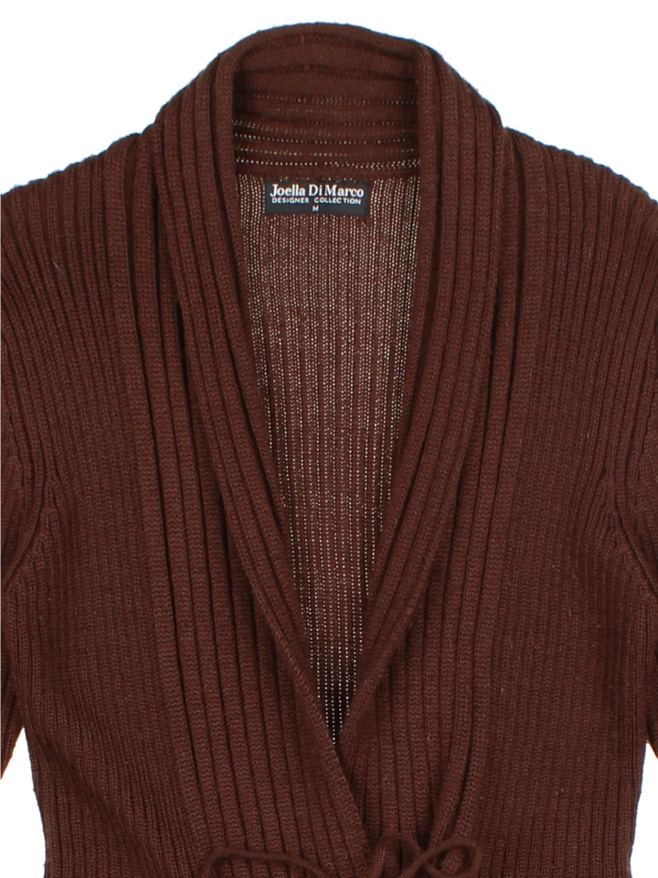 Y2K Knitted Wrap Cardigan (Size M)
