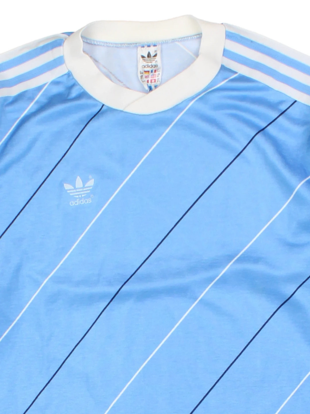 80's Adidas Training Football Shirt (Size S)